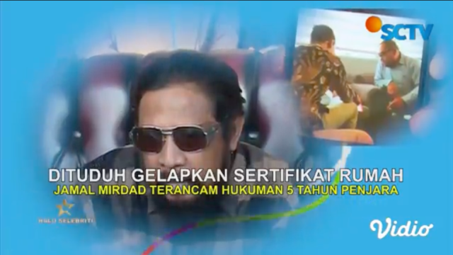 Artis JAMAL MIRDAD dilaporkan ke Kepolisan Metro Depok